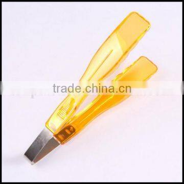 9 inch high quality PC serving tongs wholesale/OEM orange color plastic serving tongs/salad tongs manufacturer