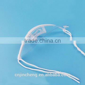 Factory Wholesale White Holder Beauty Industry Splash-proof Transparent Plastic Face Mask for Restaurant and Food Service photo-5