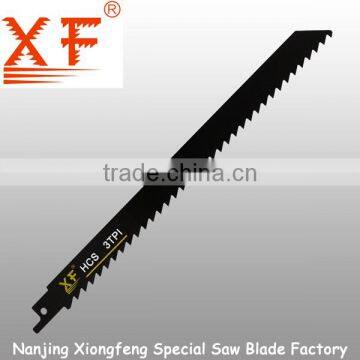 XF-S1111K: Nanjing Xiongfeng 9inch 3TPI for fuel wood cutting saber saw blade