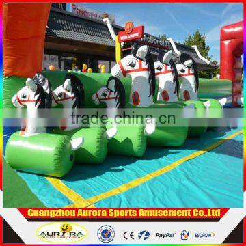 FUNNY Horse racing Inflatable Pony Hop Race for Kids and adult