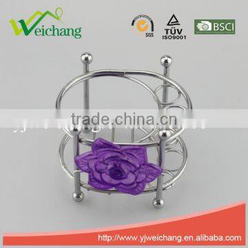 WCTS854 Hot Sale Stainless Steel Wire Frame Cup and Toothbrush Holder