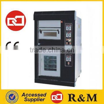 Single rack electric combination oven with dough proofer