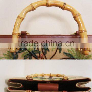Prue Hand,round-shape Bamboo Handles for Every Woman and Girl photo-3