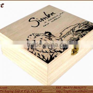 Decorative Tea Box /Coffee Box With Hinged Lid