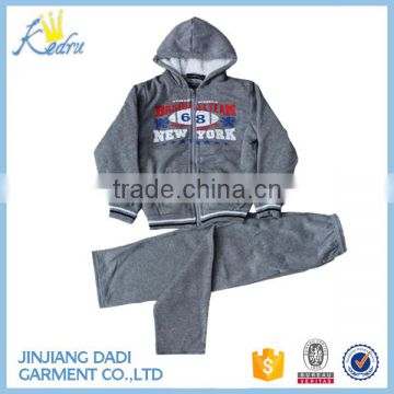 2016 Latest Design Sweatshirt Knitted Fleece Set Boy Hoodies