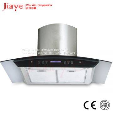 2017 best selling products 900mm range hood , ductless range hood JY-HP9006 Push putton with display range hood