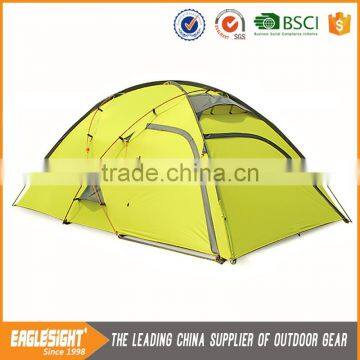 High Quality 4 Season Wind Resist Waterproof Outdoor Family Camping Tent