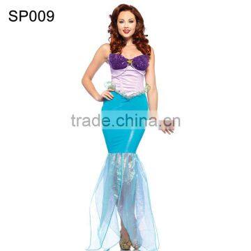 Fairy Tales mermaid costume Halloween cosplay wear mermaid dress