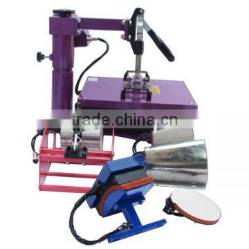 2016 Hot Sale T-shirt Mug Cap Plate 6 in 1 Heat Press Printing Machine photo-4