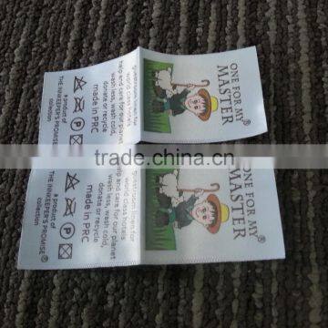 Garment Care Label/Garment Tags Labels/Polyester Woven Cloth Labels photo-4