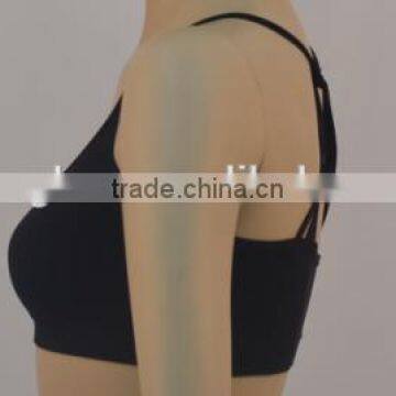 Black Seamless Sport Bra (HB151005) photo-3