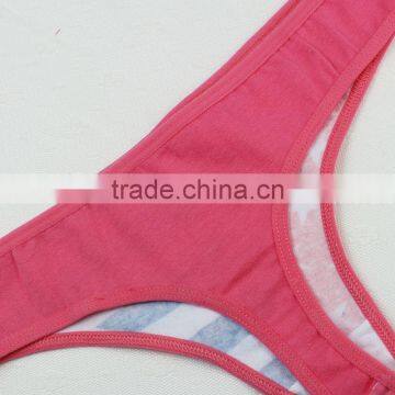 Stock Intimate Cotton National Flag Star Stripe Sey Panties String Lingerie Thongs g String Briefs Underwear Women Girls Summer photo-6