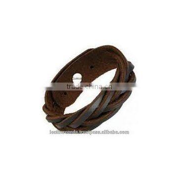 most selling attractive Sude leater Bracelets for all with ties designs bead bracelet and smart bracelet