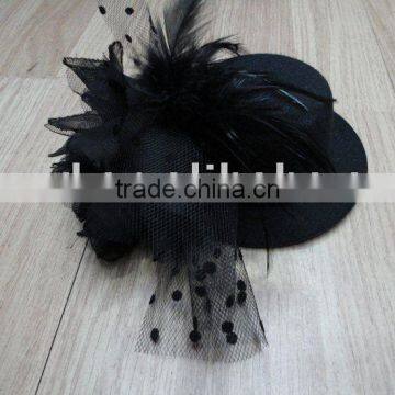 feather hair clips