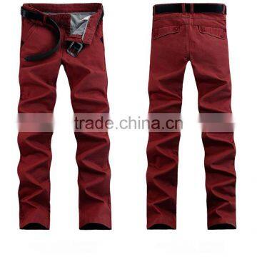 Wholesale 100%Cotton Casual Long Slim Fit Pants For Man photo-2