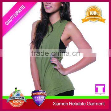 Wholesale Plain White Tank Top,Best Quality Cheap Good Selling Tank Top For Women photo-2