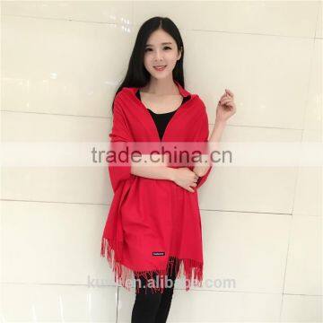 Luxury Brand Scarf Pashmina Echarp Cashmere Scarves Wrap Shawl Winter Women's Neck-warm Long Tassel Wool Scarves photo-3