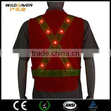 Hi Vis Led Fluorescent Clothing/child Safety Vest photo-4