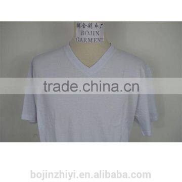 White V Neck t Shirt