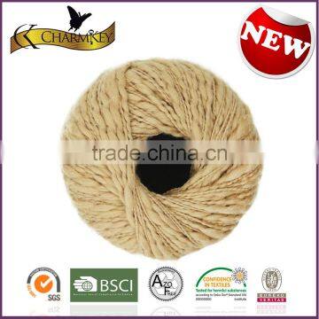 Charmkey Fancy Knitting Yarn Natural Fiber Yarn Cotton Yarn for Sweaters photo-4