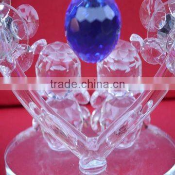 Crystal Teddy Bear for Wedding Gift With Flower photo-5