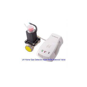 Supply AC 230V natural gas detector with solenoid valve