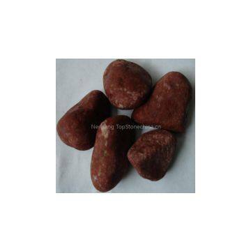 Red Unpolished Pebble