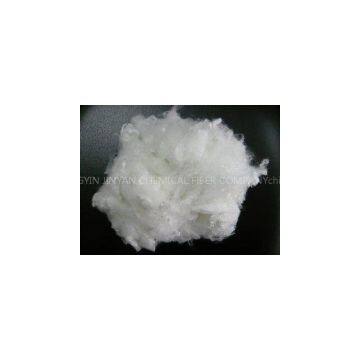 Raw White AAA 1.5D * 38 / 41 / 51mm Regenerated Polyester Fiber for Yarn Spinning