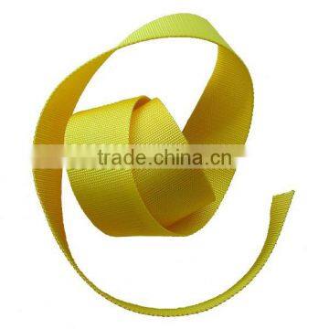 Yellow PP Webbing on The hot Sale Line