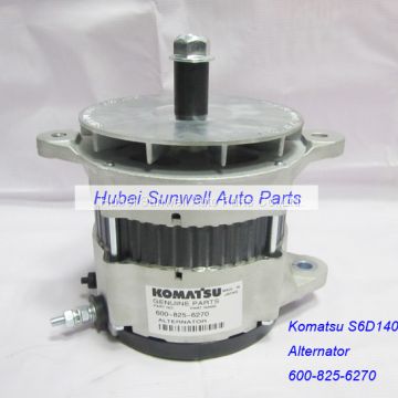 Komatsu S6D140 engine alternator 600-825-6270