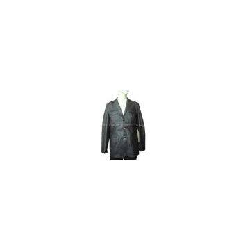 08SS-009 Men's Leather Jacket Stock