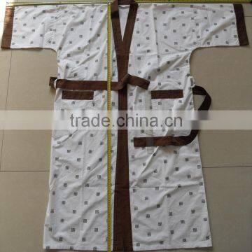 men silk bathrobe, hotel textiles supplier