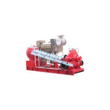 Diesel-engine fire-fighting pump