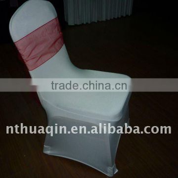 Organza sash for chair cover and chair sash wedding organza chair sash