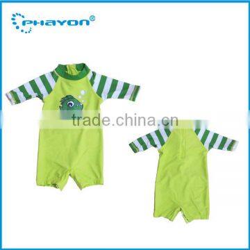 OEM & ODM printed surfing kids rash guard pattern with UPF50+