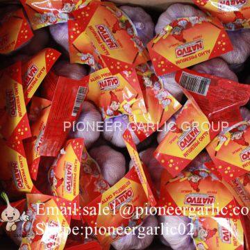 Small Packing 5-5.5cm Fresh Red Garlic Produced In Jinxiang Shandong China photo-3