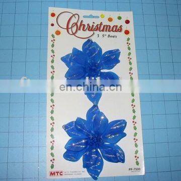 christmas decoration,christmas plastic flower