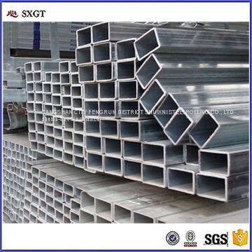 80×40 Hot Dipped Galvanized Rectangular Hollow Section