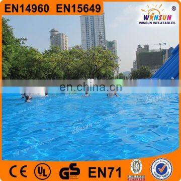 Inflatable Steel Frame Jacuzzi Ground Pool for Holiday Time photo-6