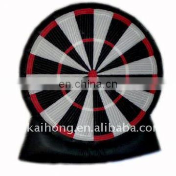 Inflatable black darting sports