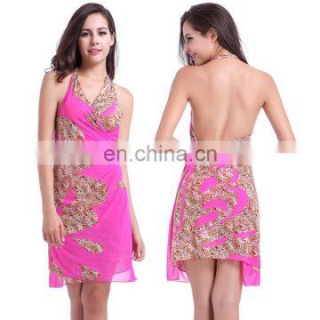 Multi wears 2015 Convertible Stretch Mesh Transparent dress women