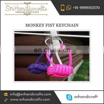 Exquisite Designer Monkey Fist Nautical Rope Keychain for Mass Purchase by Well-Known Bulk Supplier