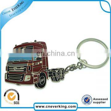 China wholesale car design badge with keyring