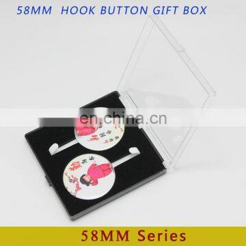 58mm Badge Series Plastic Empty Gift Packing Boxes photo-4