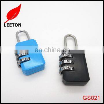 Factory Supply Colorful Metal 3 4 Digit Combination Padlock for Bag photo-3