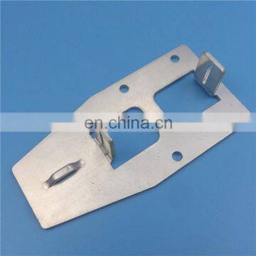 aluminum/brass/steel precision stamping round metal hardware brackets