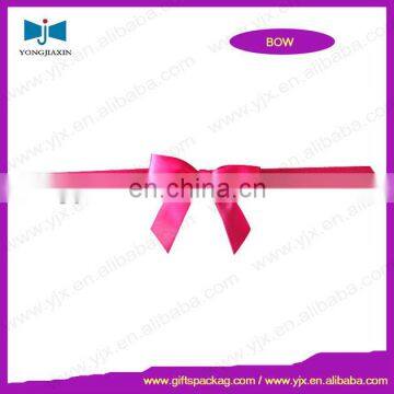 Ribbon bow sticker for invitation card