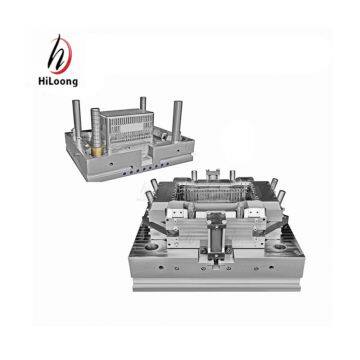 custom design plastic crate mold manufacturing injection plastic mold