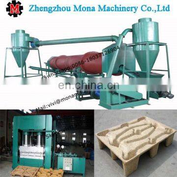 compressed wood pallet making machine|Plywood Compressed wood pallet block press making machine