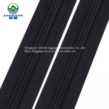 Professional Plain Weave Nylon Custom Luggage Zipper photo-4
